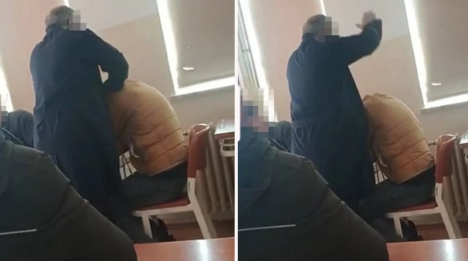 Şagirdini döyən müəllimə pul cəzası verildi