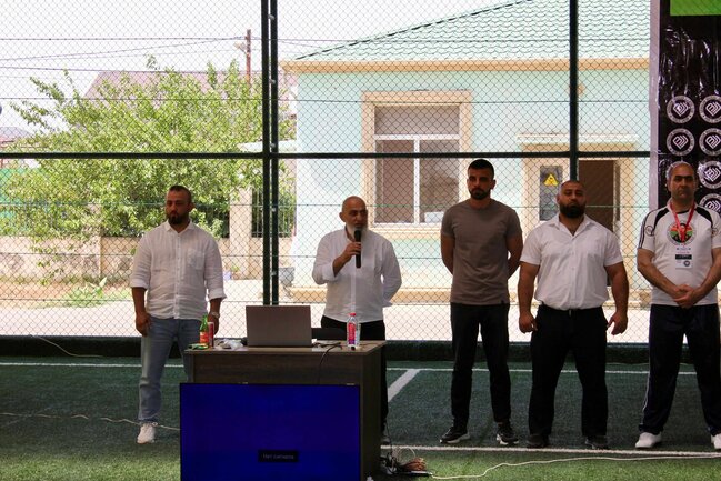 Azərbaycan Braziliya Ciu citsu İctimai Birliyinin təşkilatçılığı ilə Azərbaycan Silahlı Qüvvələri Gününə həsr olunmuş turnir keçirilib