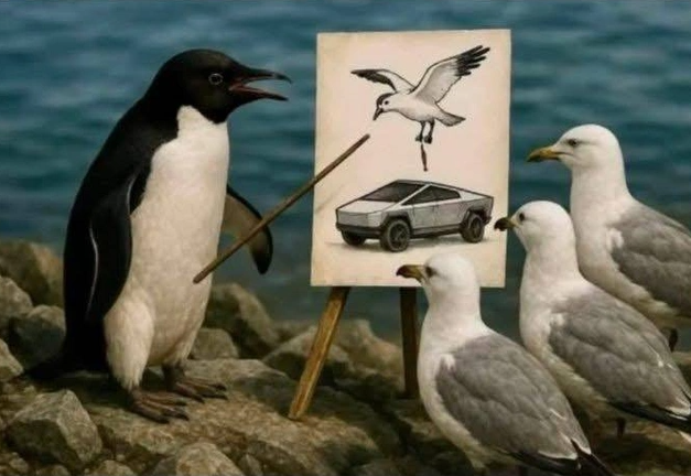 Tramp tariflərdən əziyyət çəkən pinqvinlər haqqında memlərin qəhrəmanına çevrildi