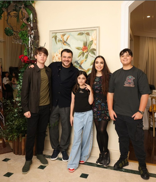 Leyla Əliyevadan Əminəyə ad günü təbriki - Foto