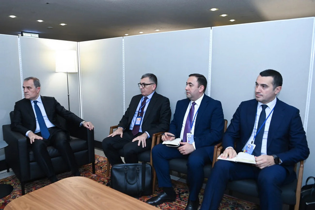 Bayramov Nyu-Yordka Mirzoyanla görüşdü: Nələr müzakirə edildi? (FOTO)