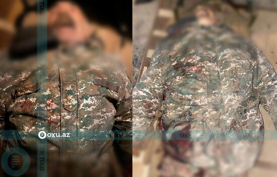 Hərbçimizə hücum edən erməninin cəsədi qarşı tərəfə verildi - FOTO