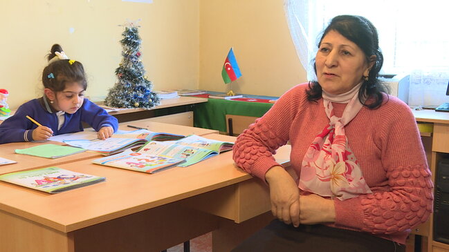 Bu məktəbin bir şagirdi və bir müəllimi var - REPORTAJ