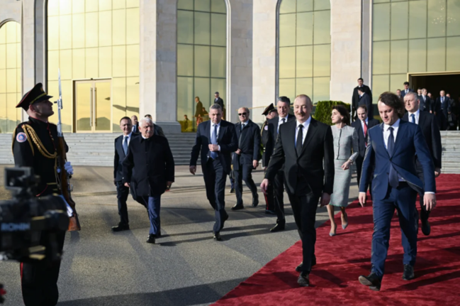 Prezident İlham Əliyevin Gürcüstana dövlət səfəri başa çatıb - FOTO - VİDEO
