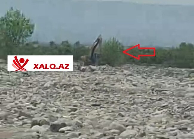 Oğuzda çayın yatağından kimlər qanunsuz daşınma edir?-Araşdırma