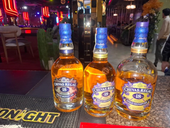 Aqşin Fatehin restoranında saxta alkoqollu içkilər aşkarlandı