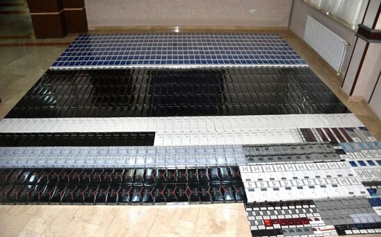 Naxçıvanda ölkəyə qanunsuz gətirilən külli miqdarda siqaret aşkar edilib