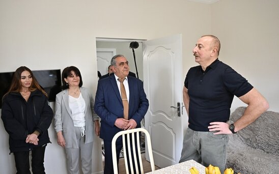 İlham Əliyev: "Talış kəndində daha 178 ev tikiləcək"