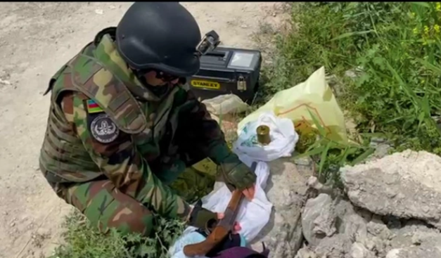 Binəqədidə təhlükəli tapıntı