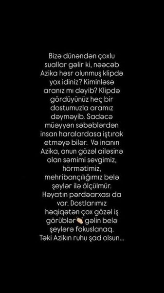 Nicat niyə Azərlə bağlı klipdə rol almayıb? - FOTO