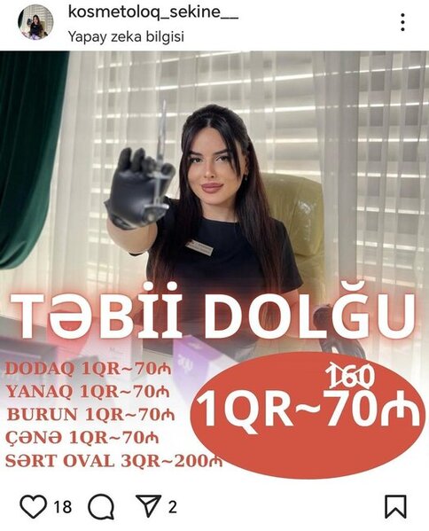 Kosmetoloq Səkinə Zamanova necə inyeksiya, dolğu proseduru həyata keçirir?-Fotofaktlar