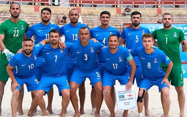 Azərbaycanın çimərlik futbolu millisi Avropa Superfinalına vəsiqə qazanıb