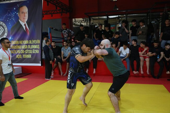 "Azərbaycan Braziliya Ciu-citsu Klubu" İctimai Birliyinin təşkilatçılığı ilə Heydər Əliyevin 102 illiyinə həsr olunmuş turnir keçirilib