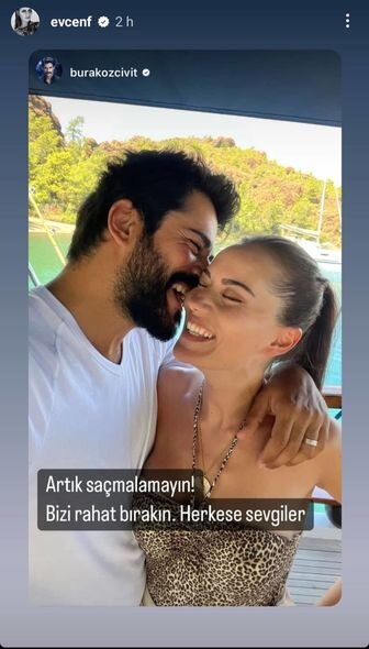 Fahriye Evcen və Burak Özçivitdən ayrılıq xəbərlərinə REAKSİYA - FOTO