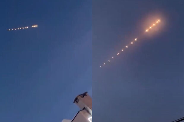 Çin üzərində UNO-lar göründü - VİDEO