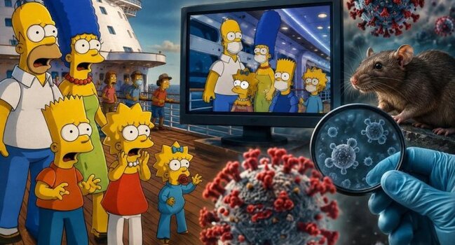 Simpsonlar hantavirusu da bildi - 14 il əvvəl yayımlanan bölüm