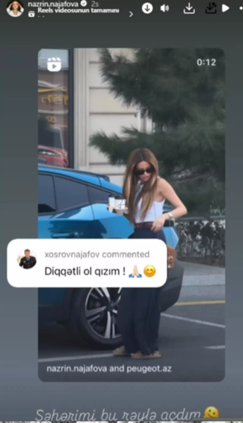 Atasından Nəzrinə məsləhət