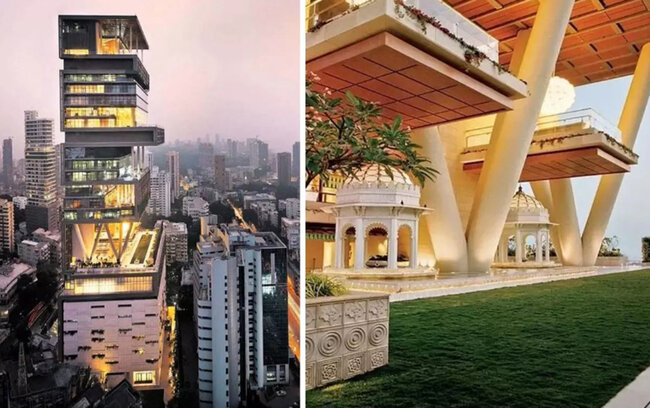 Dünyanın ən bahalı evidir, divarlarından qar da yağır - Fotolar