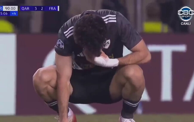 Bəhlulun qoldan sonra ağladığı an... - Video