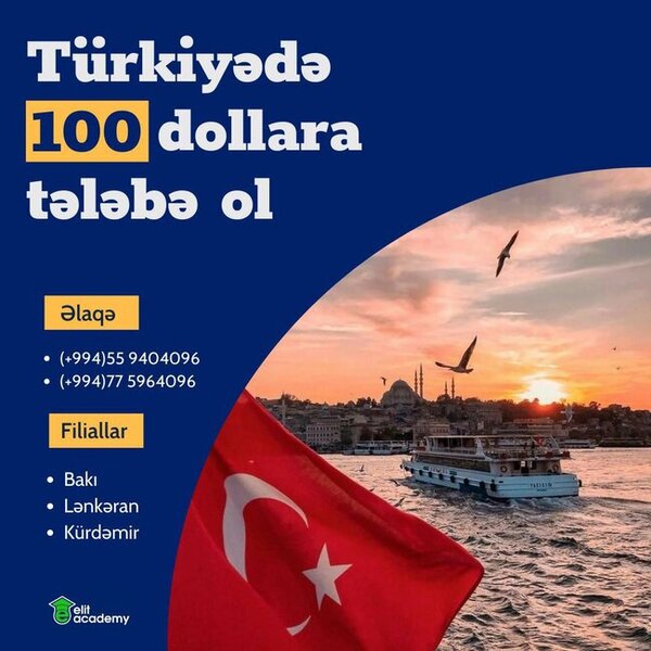 Siz də hissə- hissə ödənişlə təhsil xəyallarınızı gerçəkləşdirmək istəyirisinizsə, Elit academy sizin üçün ideal seçim olacaq!