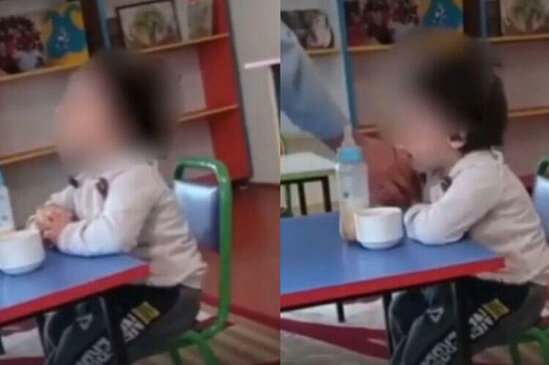 Bağçada uşağı döyən "tərbiyəçi" kimdir? - VİDEO