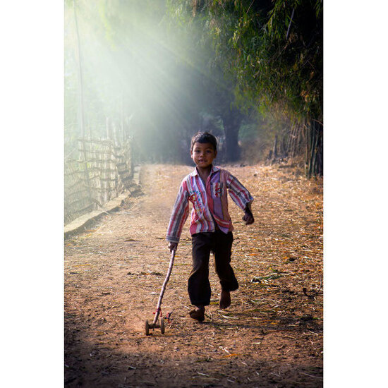 Dünyanın müxtəlif yerlərində əylənən UŞAQLAR - FOTO