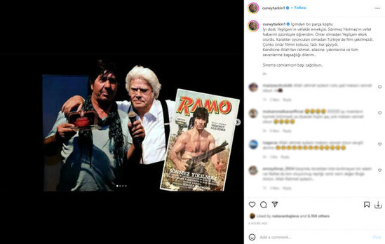 "Yeşilçam"ın "Rembo"su vəfat etdi - FOTO