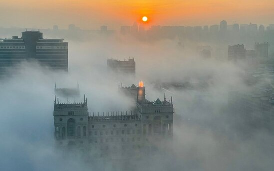 Dumanla əlaqədar bəzi yerlərdə görünüş məsafəsi 200-500 metrədək məhdudlaşıb
