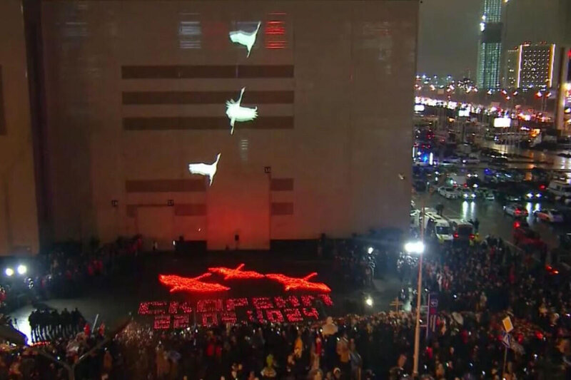 "Crocus"da terrorda ölənlərin xatirəsi Müslüm Maqomayevin mahnısı ilə yad edilib - VİDEO