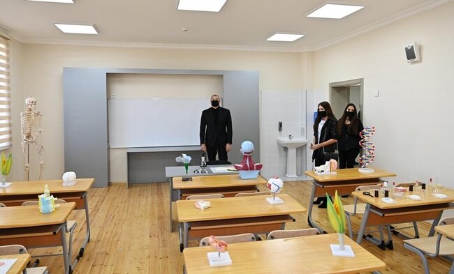 Prezident və xanımı açılışda - FOTOLAR