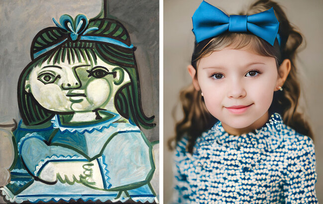 Müasir insanların şəklini Pikasso çəksəydi... - FOTOLAR