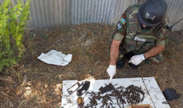 Keşlədə təhlükəli tapıntı - VİDEO