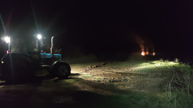 Atı xilas olsa da, özü bataqlıqda boğuldu... (FOTOLAR)