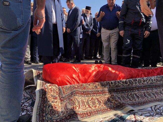 Qənirə Paşayevanın vida mərasimindən reportaj - FOTOLAR