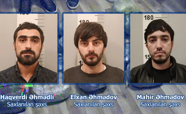 Xəzər rayonunda ƏMƏLİYYAT: İki qardaş və əmisi oğlu SAXLANILDI