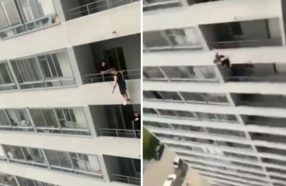 12-ci mərtəbədən özünü atan gənc həyatını itirib