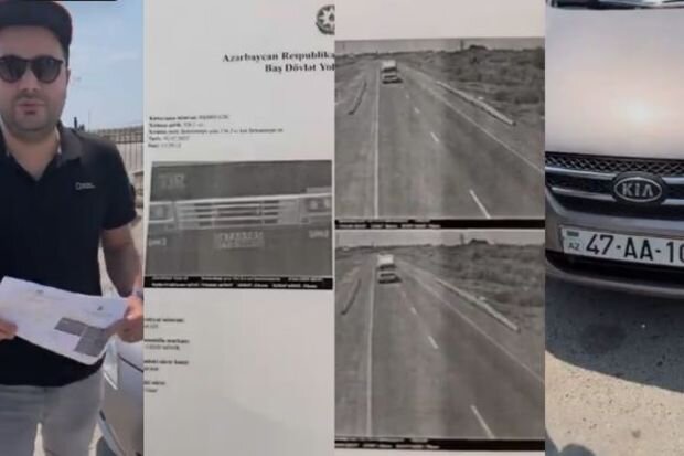 DİN-dən iranlı sürücünün cərimələrinin Azərbaycandakı şirkətin maşınına gəlməsi ilə bağlı AÇIQLAMA - YENİLƏNİB