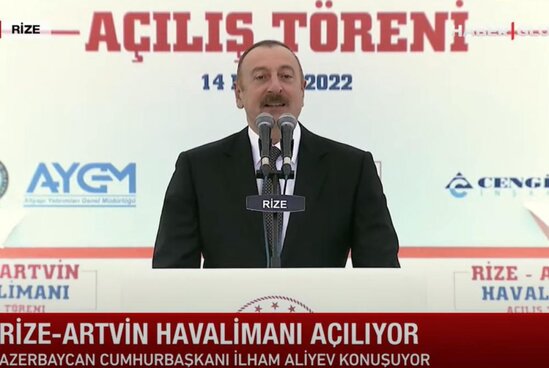Rizedəki tarixi gündən "Haber Global"ın süjeti: İlham Əliyevdən vacib açıqlamalar - VİDEO