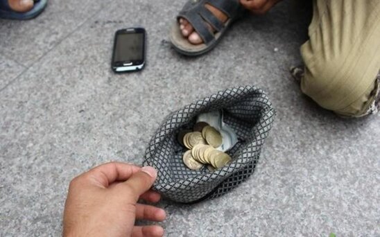 Gəncədə tüfeyli həyat tərzi keçirənlər və dilənçilər saxlanılıb