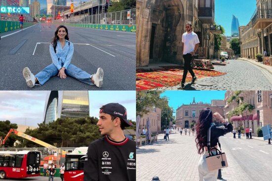 Məşhur bloqerlər Bakıdan dünyaya sürət həyəcanını ötürürlər