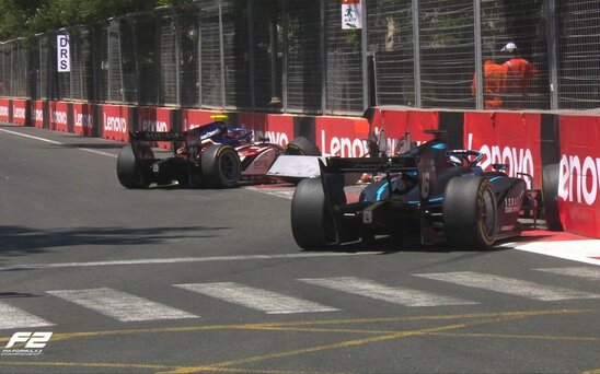 "Formula 2": Türkiyəli pilot qəza törədib