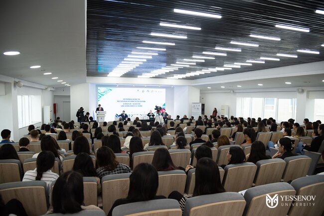 Aktau şəhərində Azərbaycan - Qazaxıstan gənclərinin həmrəylik forumu keçirilib - FOTOLAR