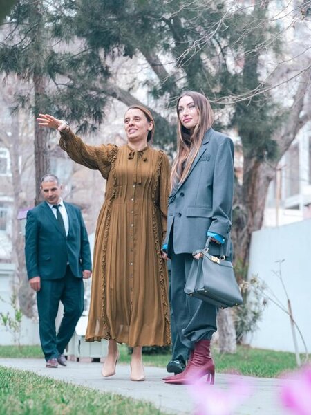 Prezidentin gəlini Autizm Mərkəzində - Fotolar