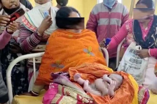 Doğum zamanı həkimlər ŞOK YAŞADI: Uşağı görən ana özündən getdi - FOTOLAR