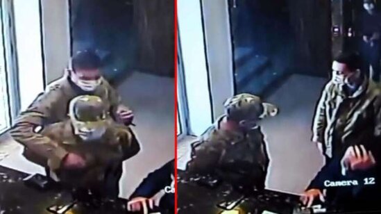 Əsgər dostu olduğunu düşünüb əlini çiyninə qoydu: Üzünə baxanda heyrətə gəldi - VİDEO