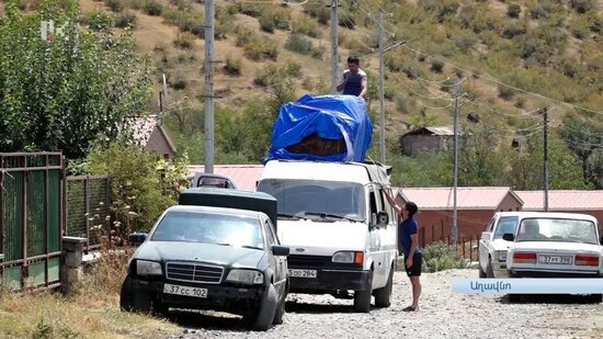 Laçında və Zabuxda qanunsuz məskunlaşmış hayların son durumu… - Köç başladı… - VİDEO