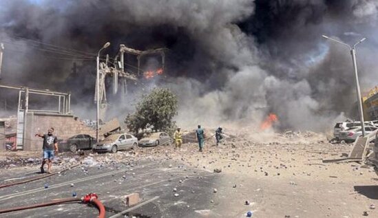 İrəvandakı partlayışın başvermə anı - VİDEO