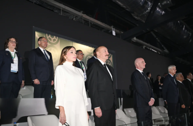 Prezident İlham Əliyev FIFA U-15 dünya çempionatının və festivalının açılış mərasimini izləyib - YENİLƏNİB+Foto/Video