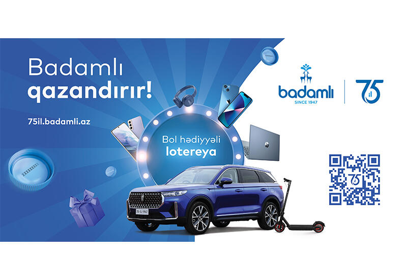 "Badamlı75" lotereyasının 2-ci tirajının qaliblərinə hədiyyələr təqdim edilib