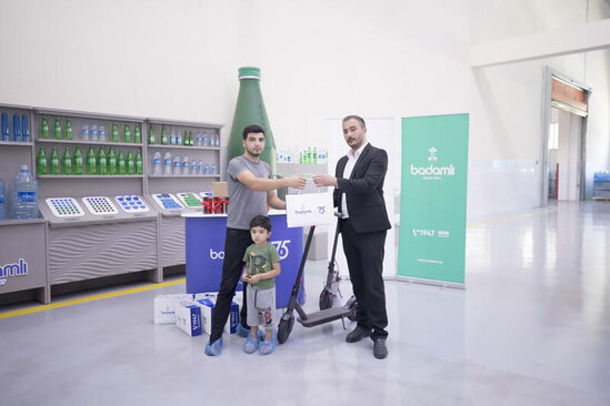 "Badamlı75" lotereyasının 2-ci tirajının qaliblərinə hədiyyələr təqdim edilib